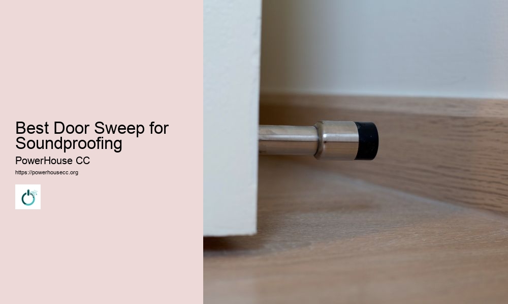 Best Door Sweep for Soundproofing