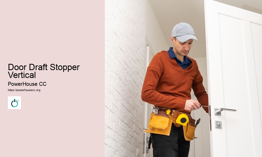 Door Draft Stopper Vertical