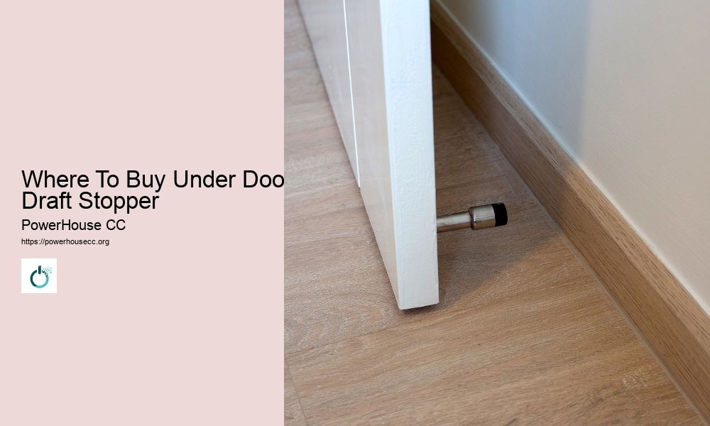 Where To Buy Under Door Draft Stopper